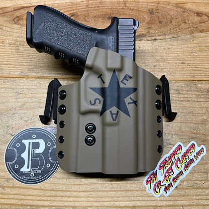 OWB Holster w/Loops for Glock 17/47/49 Gen 3-5