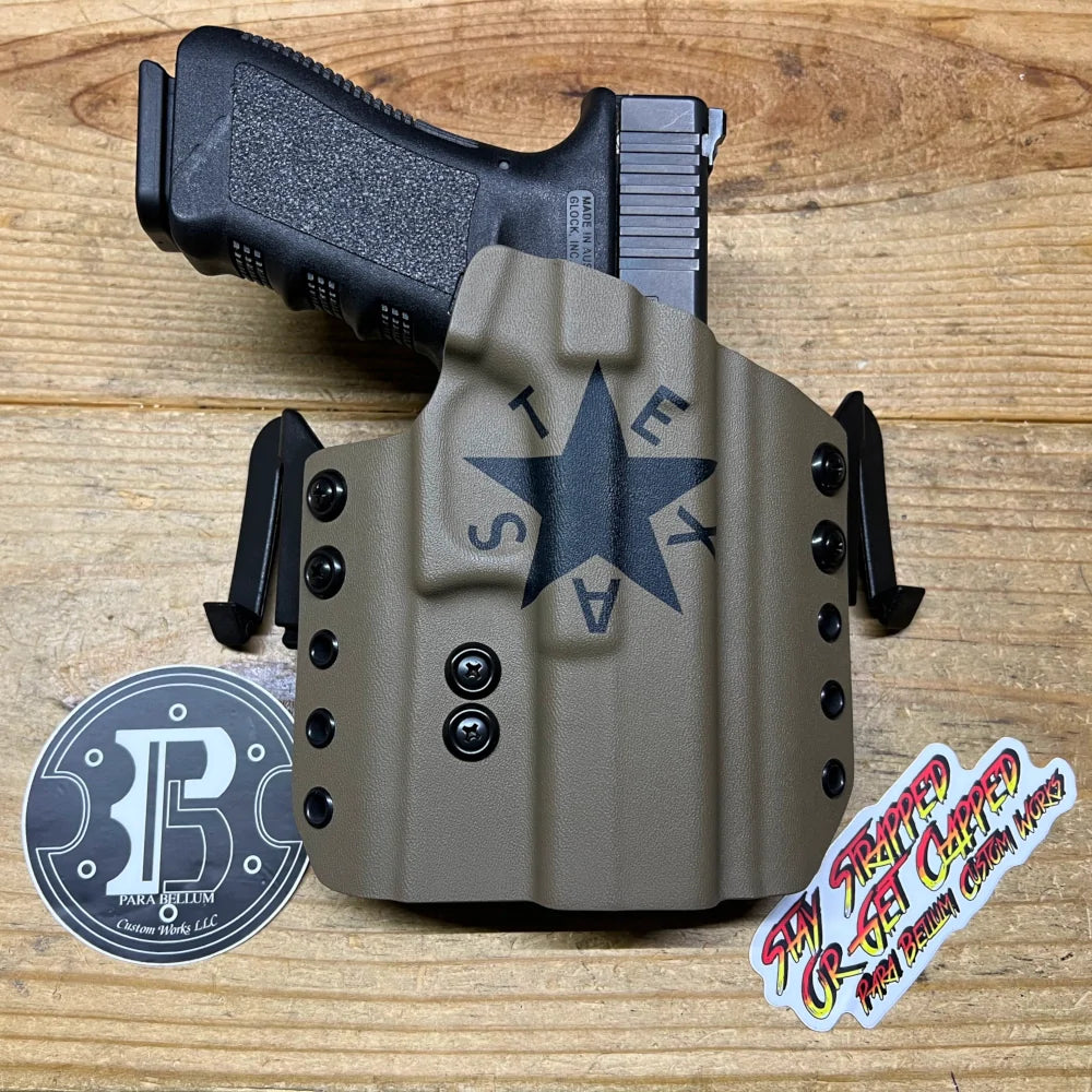 OWB Holster w/Loops for Glock 22/31 Gen 3-4