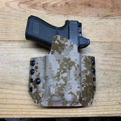 OWB Holster w/Loops for Glock 19/19X/45 Gen 3-5